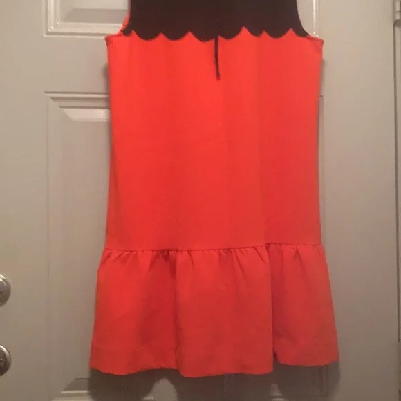 Victoria Beckham for Target Black and Orange Dress| Sz L - Picture 9 of 13